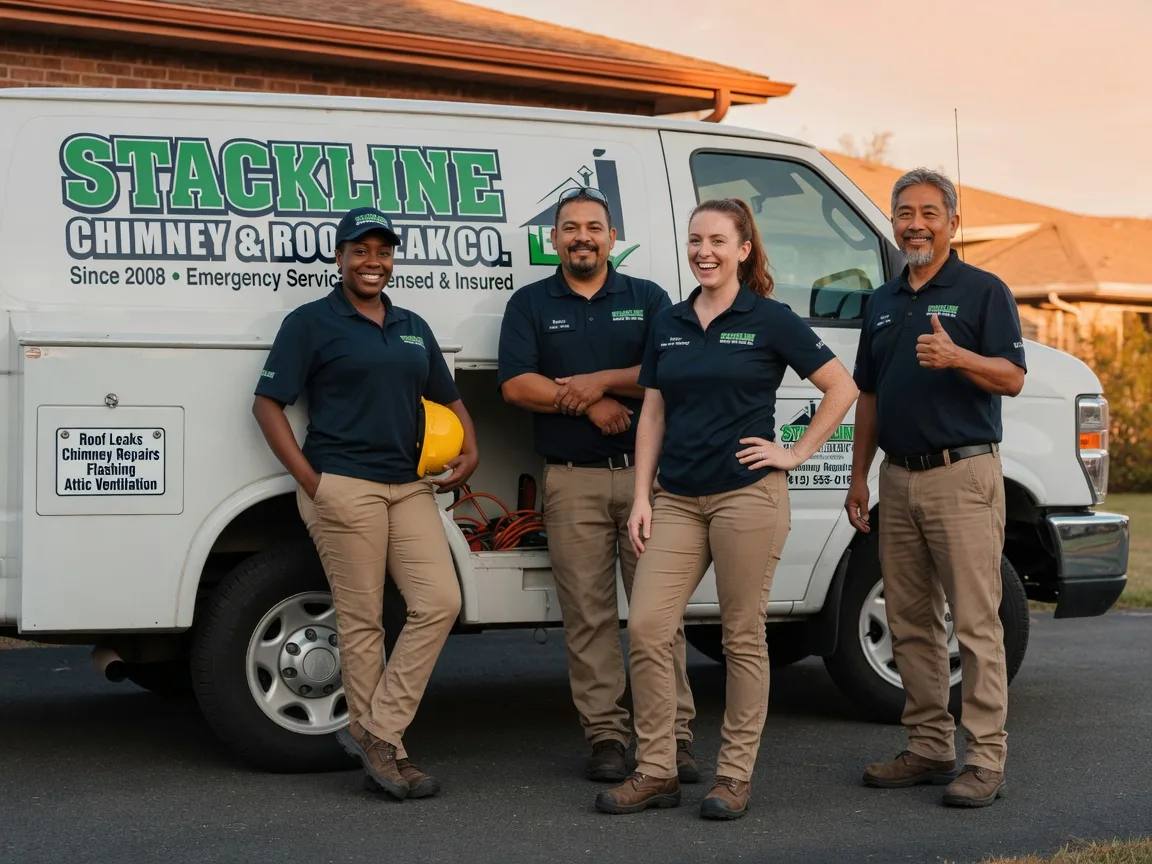 Chimney flashing repair company in Rockville, UT